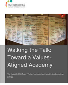 Walking the Talk: Toward a Values-Aligned Academy cover
